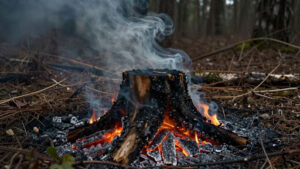 Preventing Stump Fires and Root Fire Spread